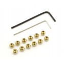 KYOSHO BRASS BALL (12PCS)