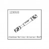 ABSIMA SHERPA ALUMINUM UNIVERSAL SHAFT