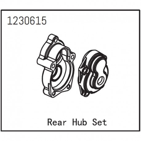 ABSIMA SHERPA REAR HUB SET