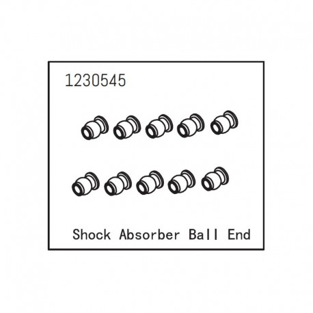 ABSIMA SHERPA SHOCK ABSORBER BALL END