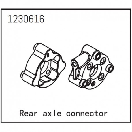 ABSIMA SHERPA REAR AXLE CONNECTOR