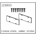 ABSIMA SHERPA NUMBER PLATE