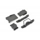 FTX MINI OUTBACK 2.0 FR/RR BUMPERS & ELECTRONICS MOUNTS