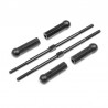 HPI JUMPSHOT STEERING TURNBUCKLE SET (2PCS)