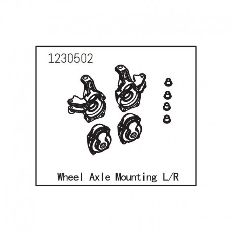 ABSIMA WHEEL AXLE MOUNTING