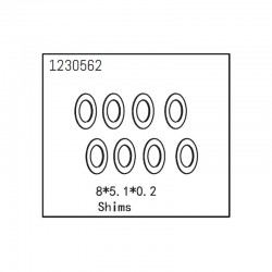 ABSIMA SHIMS 8X5.1X0.2
