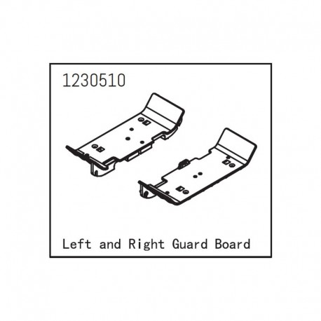 ABSIMA GUARD BOARD /LEFT/RIGHT