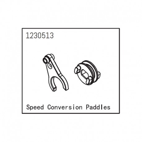 ABSIMA SPEED CONVERSION PADDLES