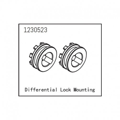 ABSIMA DIFFERENTIAL LOCK MOUNTING