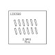 ABSIMA PINS 2.5X12