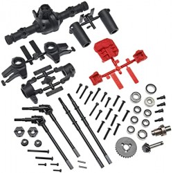 AXIAL LOCKED AXLE SET (FRONT OR REAR)