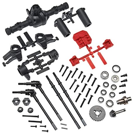 AXIAL LOCKED AXLE SET (FRONT OR REAR)