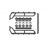 RGT ROLL CAGE (GUARD RAIL) 86110