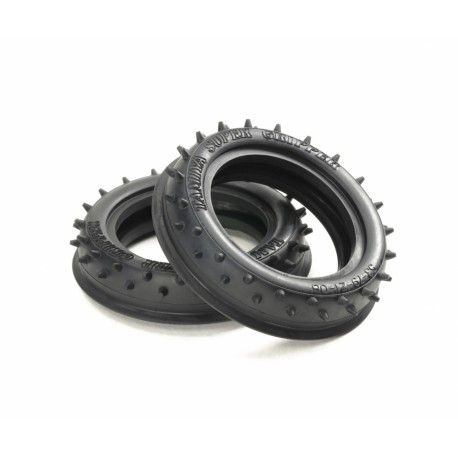 TAMIYA 2WD FRONT RIB-SPIKE TIRES (60-14)