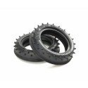 TAMIYA 2WD FRONT RIB-SPIKE TIRES (60-14)