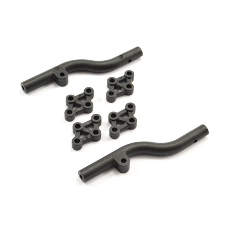 FTX MAULER FRONT BUMPER MOUNT & CHASSIS HOLDER SET (6PCS)
