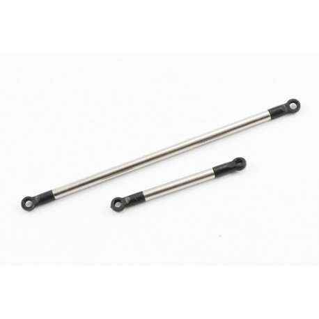 FTX OUTBACK 2.0 NICKEL PLATED STEEL STEERING ROD AND SERVO R