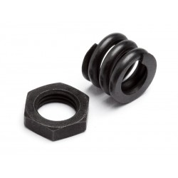 HPI SLIPPER NUT 10MM/SPRING SET