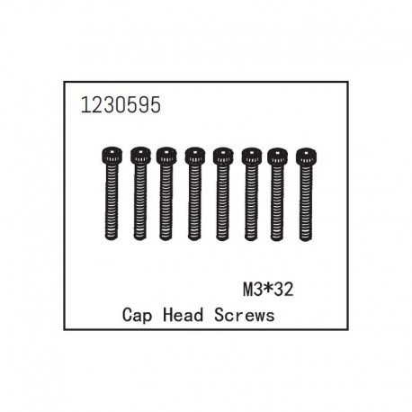 ABSIMA CAP HEAD SCREW M3X32