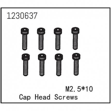 ABSIMA CAP HEAD SCREW M2.5X12