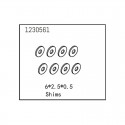 ABSIMA SHIMS 6X2.5X0.5