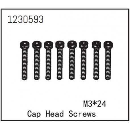ABSIMA CAP HEAD SCREW M3X24