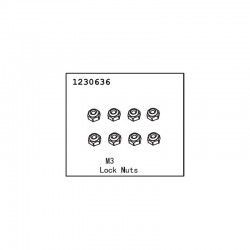 ABSIMA LOCK NUT M2.5