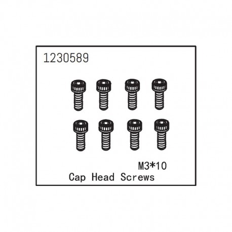 ABSIMA CAP HEAD SCREW M3X10