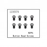 ABSIMA BUTTON HEAD SCREW M3X6