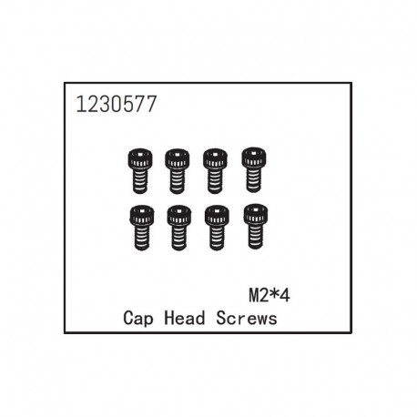 ABSIMA CAP HEAD SCREW M2X4