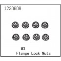 ABSIMA FLANGE LOCK NUT M3