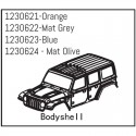 ABSIMA BODY FLAT GREY