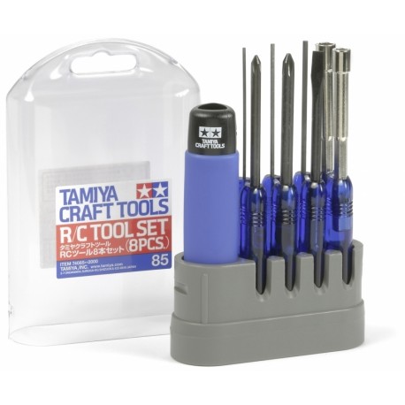 TAMIYA R/C Tool Set (8PCS) BLUE