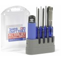 TAMIYA R/C TOOL SET (8PCS) BLUE