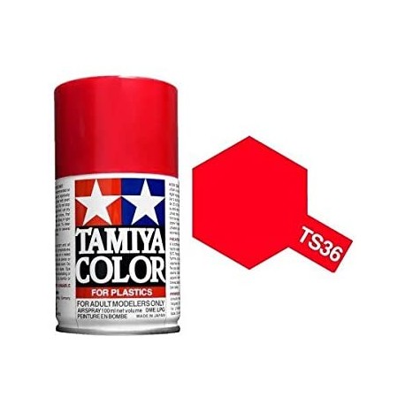 TAMIYA TS36 ROJO FLUORESCENTE