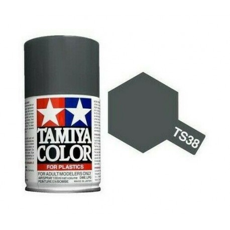 TAMIYA TS38 GUN METAL BRILLANTE