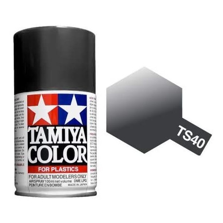 TAMIYA TS40 NEGRO METALIZADO 