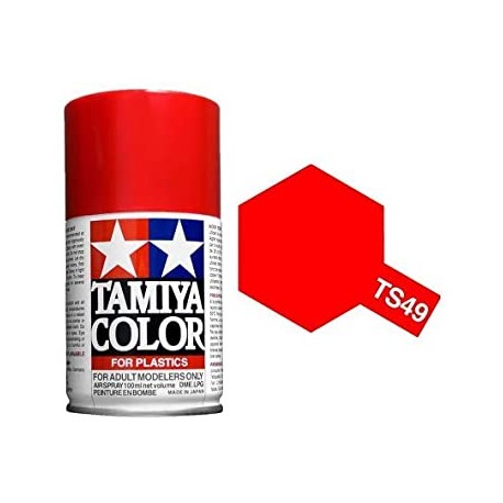 TAMIYA TS49 ROJO BRILLANTE