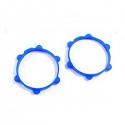 FASTRAX 1/8TH RUBBER TYRE BANDS BLUE (2)