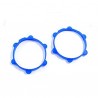 FASTRAX 1/8TH RUBBER TYRE BANDS BLUE (2)