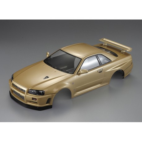 KILLERBODY NISSN SKYLINE R34 "CHAMPAGNE-GOLD" FINISHED BODY