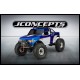 MONKY JCI TUCKED 1989 FORD F-250 BODY CLEAR (CLON JC)