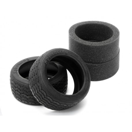 HPI VINTAGE RACING TYRE 26MM D-COUNPOUND (2PCS)