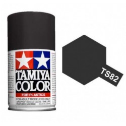 TAMIYA TS82 NEGRO GOMA MATE