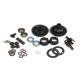 SN RC OPTIONAL GEAR DIFFERENTIAL SET (METAL GEAR)