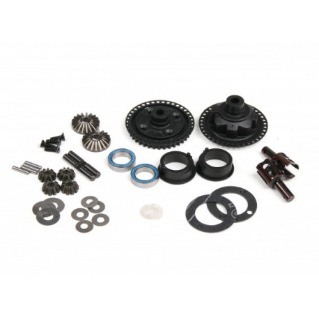 SN RC OPTIONAL GEAR DIFFERENTIAL SET (METAL GEAR)