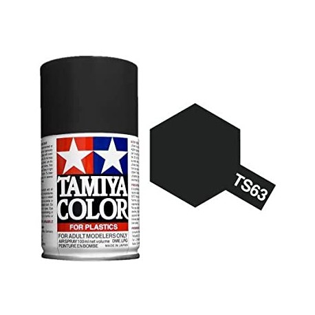 TAMIYA TS63 NEGRO MATE OTAN