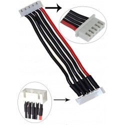CABLE ALARGADOR PARA CONECTOR DE BATERIA 4S JST XH 10CM