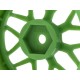 HPI TECH 7 WHEEL GREEN 52X26X+6MM OFFSET (2PCS)