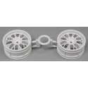 TAMIYA ONE PIECE MESH WHEELS (WHITE) (+2)